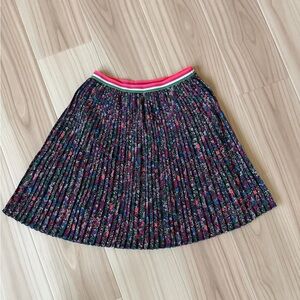 GAP Girls Multicolor Pleated A-Line Skirt